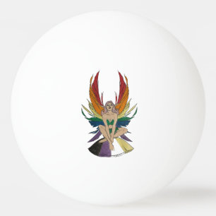 Balle De Ping Pong Fée non-binaire