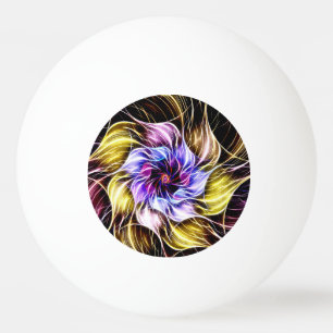 Balle De Ping Pong fleur fractale