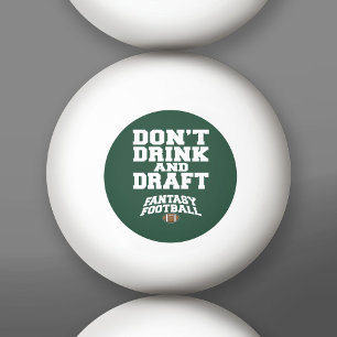 Balle De Ping Pong Football d'Imaginaire - Ne buvez pas et ne bavarde