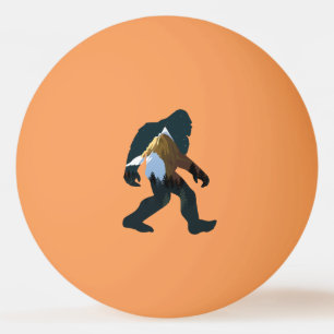 Balle De Ping Pong Forêt de nuit Bigfoot
