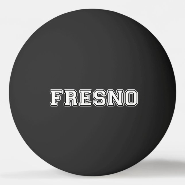 Balle De Ping Pong Fresno Californie (Devant)