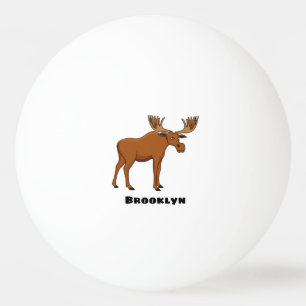 Balle De Ping Pong Funny moose