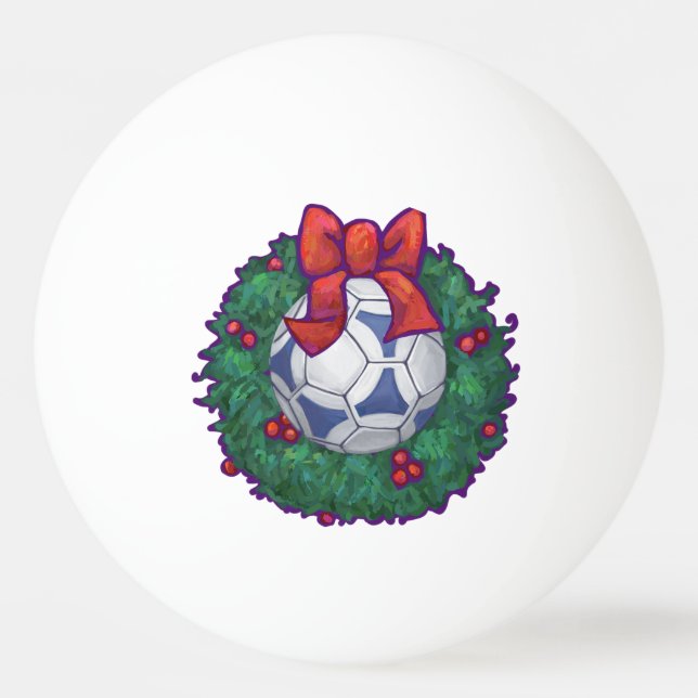Balle De Ping Pong Futal Noël (Dos)