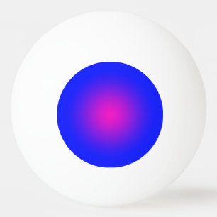 Balle De Ping Pong Grand jour pour le bleu et la magenta