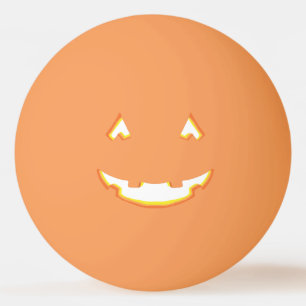 Balle De Ping Pong Halloween Jack-o'-lantern