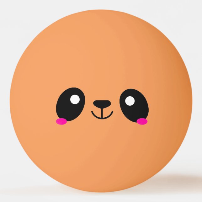 Balle De Ping Pong Happy Panda  (Devant)