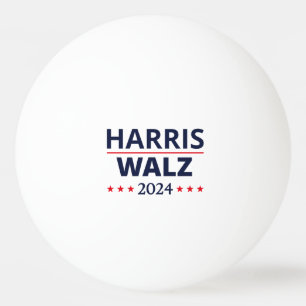 Balle De Ping Pong Harris Walz Election 2024 III