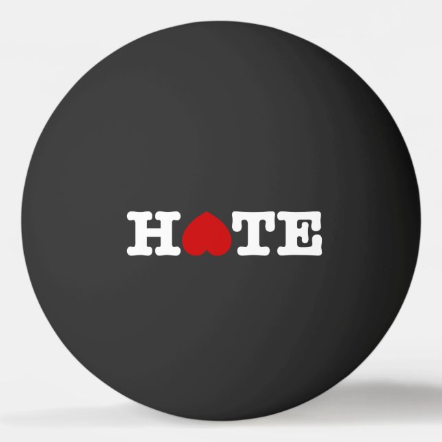 BALLE DE PING PONG HATE PONG PONG BALL (Dos)