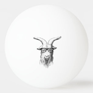 Balle De Ping Pong Hipster goat