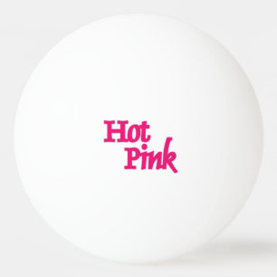 Balle De Ping Pong Hot rose nom 1 étoile balle de ping-pong blanc