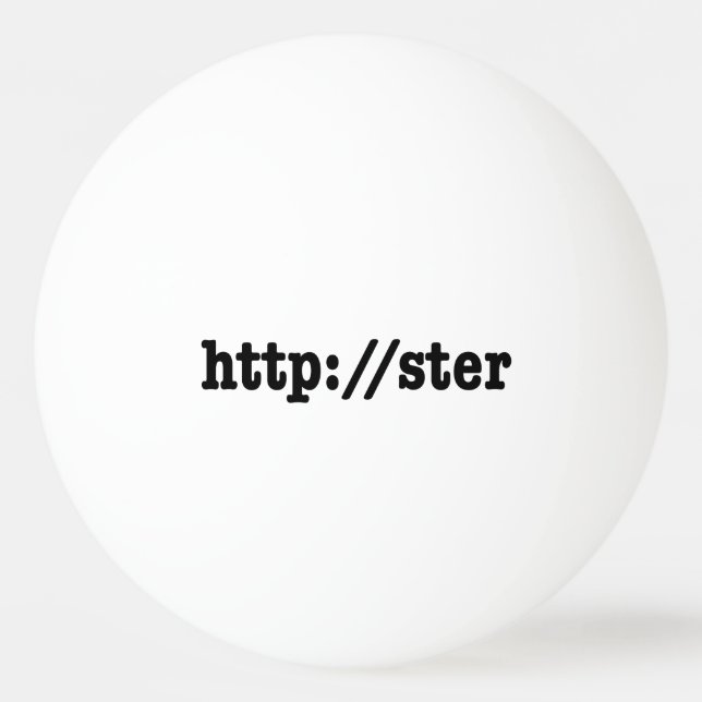 Balle De Ping Pong http://ster / code html (Devant)