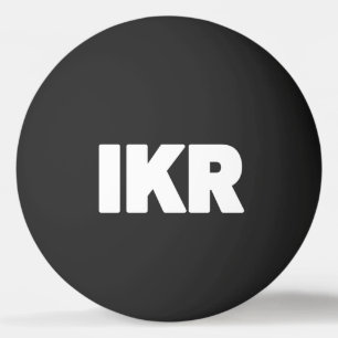 Balle De Ping Pong IKR   Boule de pong de l'araignée de texte