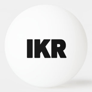 Balle De Ping Pong IKR Écart de texte