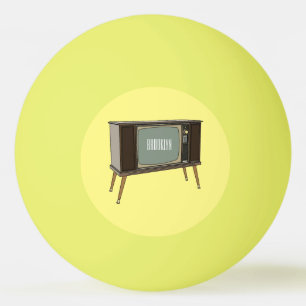 Balle De Ping Pong Illustration de dessin télévisé