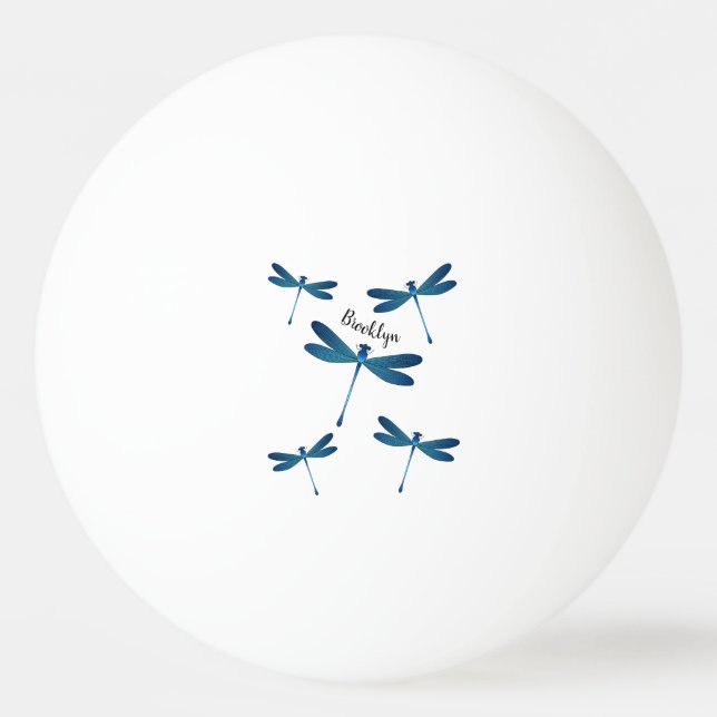 Balle De Ping Pong Illustration de dragonfly (Devant)