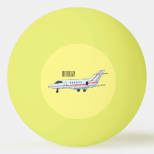 Balle De Ping Pong Illustration de jet privé