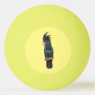 Balle De Ping Pong Illustration d'un oiseau de cobaye de palme