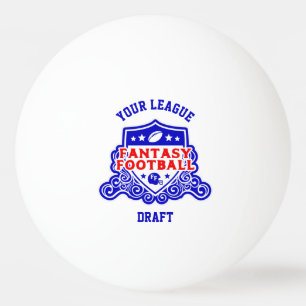 Balle De Ping Pong Imaginaire Football Emblem Brouillon Pick Lottery