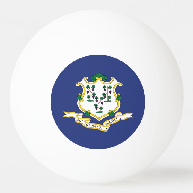 Balle De Ping Pong Indicateur d'état Connecticut (Dos)