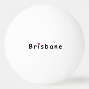 Balle De Ping Pong J'aime Brisbane