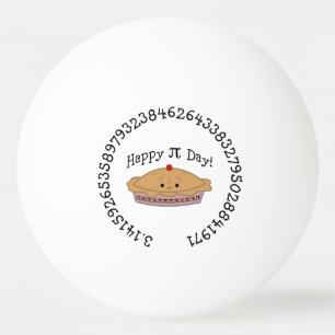 Balle De Ping Pong Joyeux Pi Day Pie