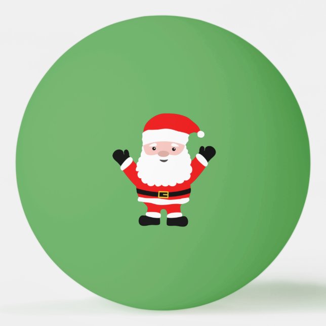 Balle De Ping Pong Joyeux ping-pong de Noël pour ping-pong (Devant)