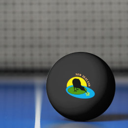 Balle De Ping Pong Kiwi Bird & New Zealand Games / Sports