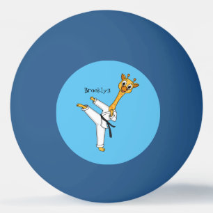 Balle De Ping Pong Kung Fu giraffe