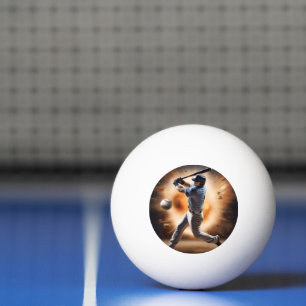 Balle De Ping Pong Le terrain de baseball Thunder,