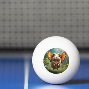Balle De Ping Pong "Les batteuses : Le Cochon De Guinée prend son env
