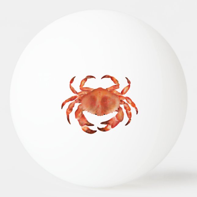 Balle De Ping Pong Les crabes Côtes Balnéaires Nautiques (Devant)
