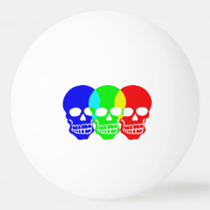 Balle De Ping Pong Les Crânes