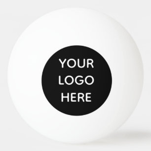 Balle De Ping Pong Logo Branding Entreprise Entreprise Promotion