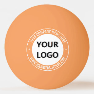 Balle De Ping Pong Logo de l'entreprise personnalisée et balle de pin