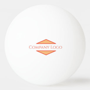 Balle De Ping Pong Logo d'entreprise personnalisé