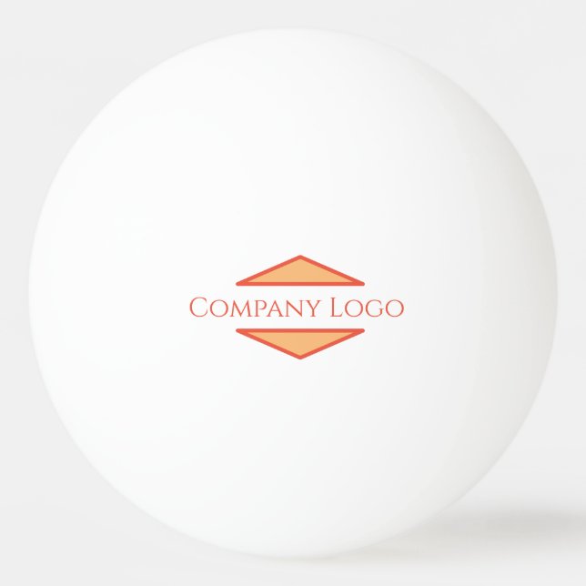 Balle De Ping Pong Logo d'entreprise personnalisé (Devant)