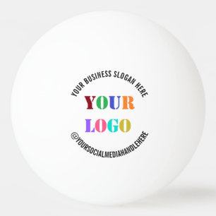 Balle De Ping Pong Logo d'entreprise personnalisé et Bal de ping-pong