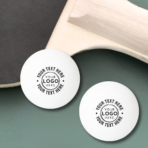 Balle De Ping Pong Logo d'entreprise promotionnel simple