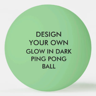 Balle De Ping Pong LUEUR personnalisée par coutume DANS la boule de
