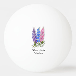 Balle De Ping Pong Lupins de Nouvelle-Écosse