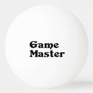 Balle De Ping Pong Maître de jeu