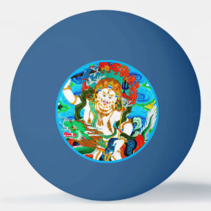 Balle De Ping Pong mandala oriental Cool Jambhala vif dieu