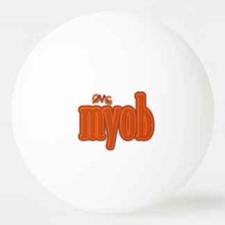 Balle De Ping Pong MDR ! mêle-toi de tes oignons