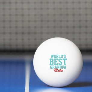 Balle De Ping Pong Meilleur grand-père photo de Noël au monde