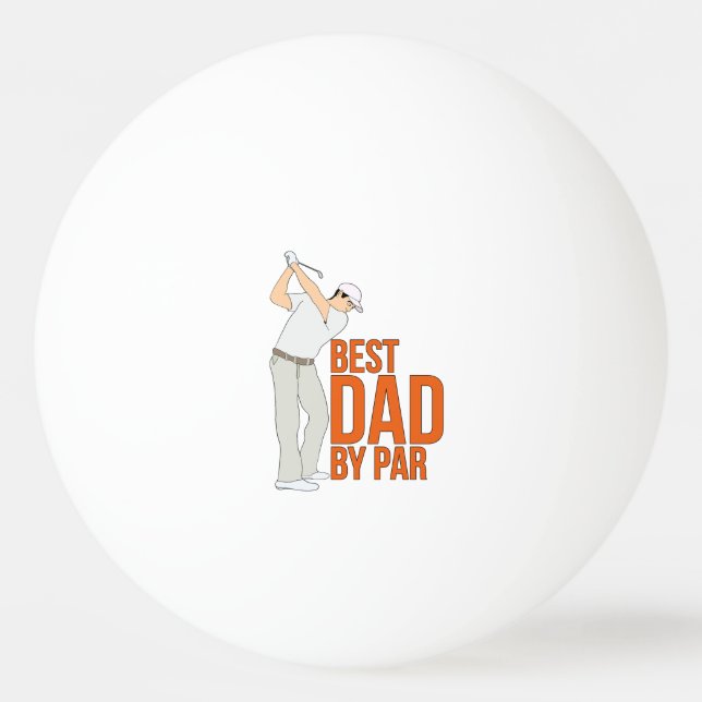 Balle De Ping Pong Meilleur papa par rapport (Devant)