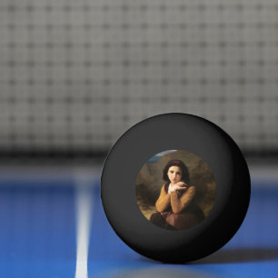 Balle De Ping Pong Mignon Innocence d'une adolescente, Bouguereau