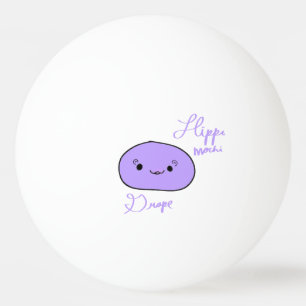 Balle De Ping Pong Mochi Adorable Hippopotame Mochi Drôle D'animal