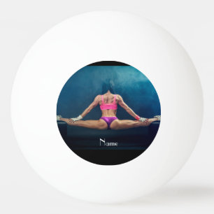 Balle De Ping Pong Modèle de condition physique féminine Split Thun