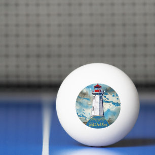 Balle De Ping Pong Mon papa Mon phare Meilleur papa Fête des pères ja