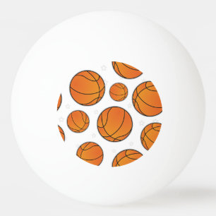 Balle De Ping Pong Motif de star du basket-ball